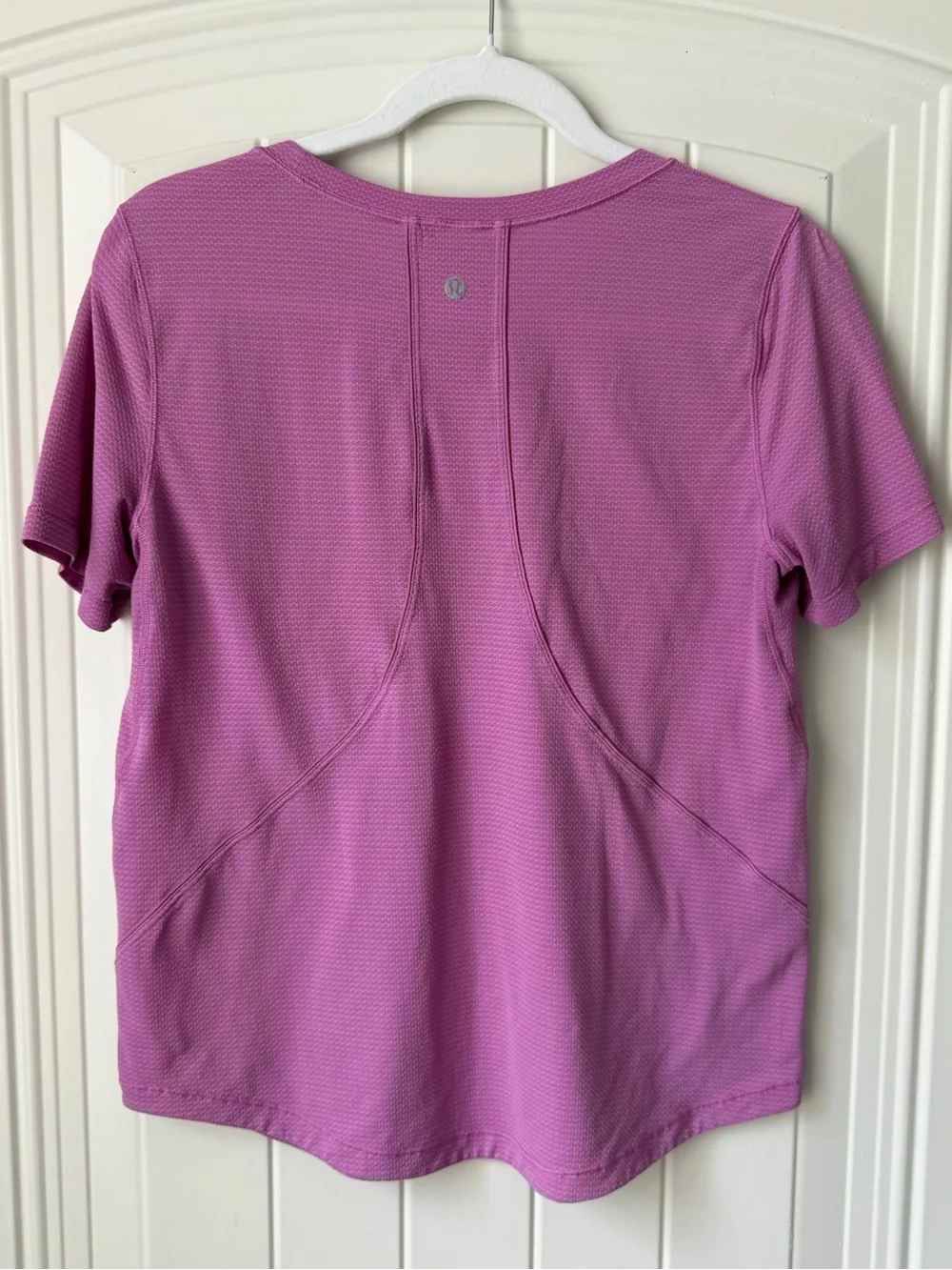 Lululemon Long Distance Short Sleeve Run Top Purple Size 6